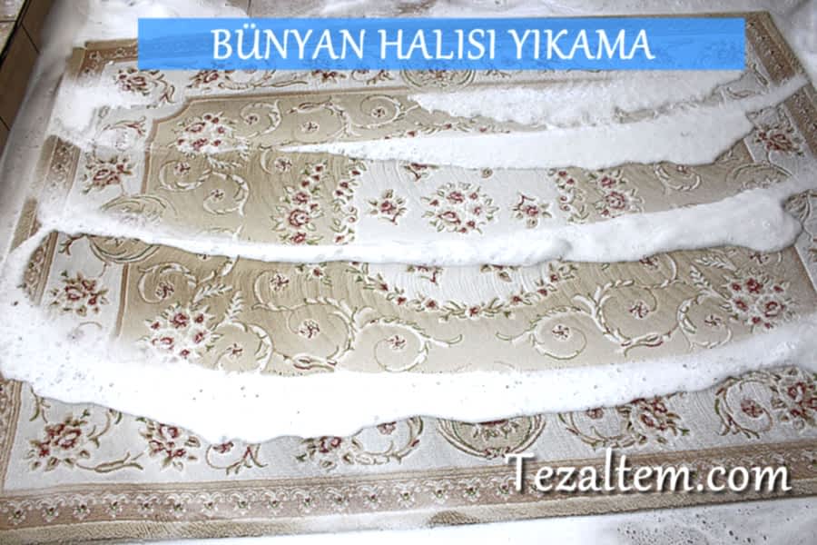 Bünyan halısı yıkama